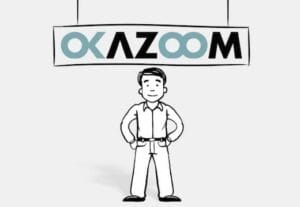 Motion design pour Okazoom