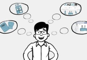 Motion design pour Okazoom