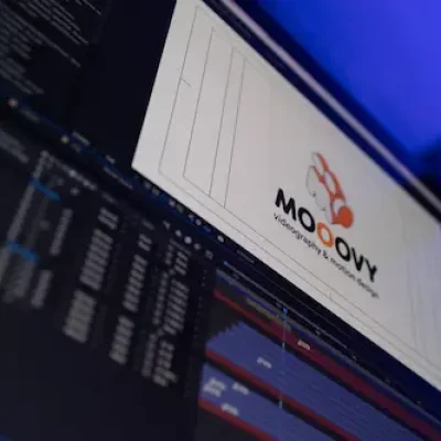 Mooovy-motion design Montage d’une animation Mooovy en motion design sur After Effects